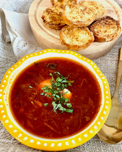 Delicious Russian Borsht